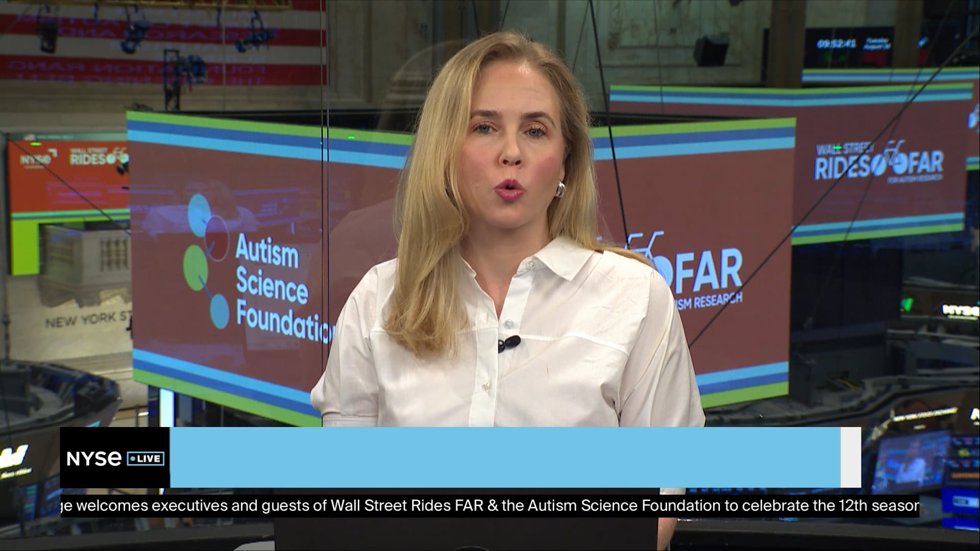Autism Science Foundation President Explains Importance of Wall Street Rides FAR