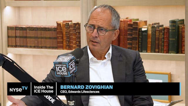 Edwards Lifesciences' Bernard Zovighi...