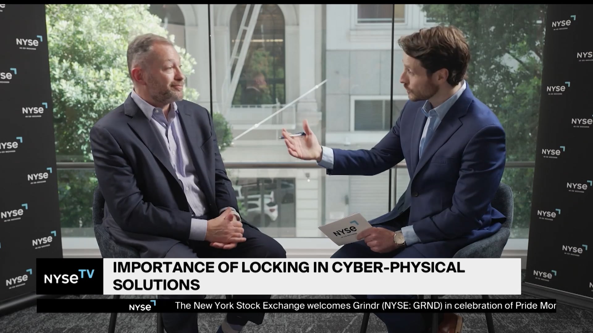 Grant Geyer, CSO at Claroty Joins Live on NYSE TV