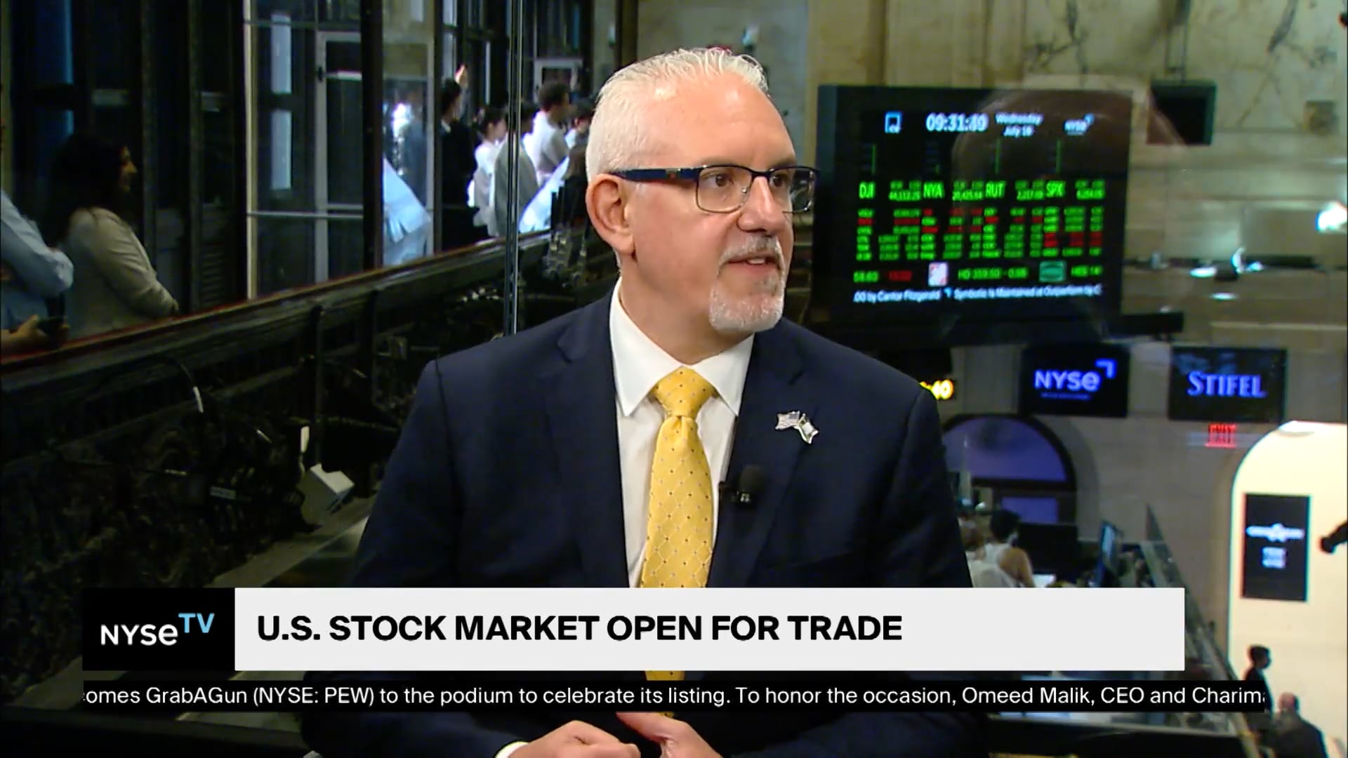 Michael Reinking, Sr. Market Strategist, NYSE Joins NYSE TV Live