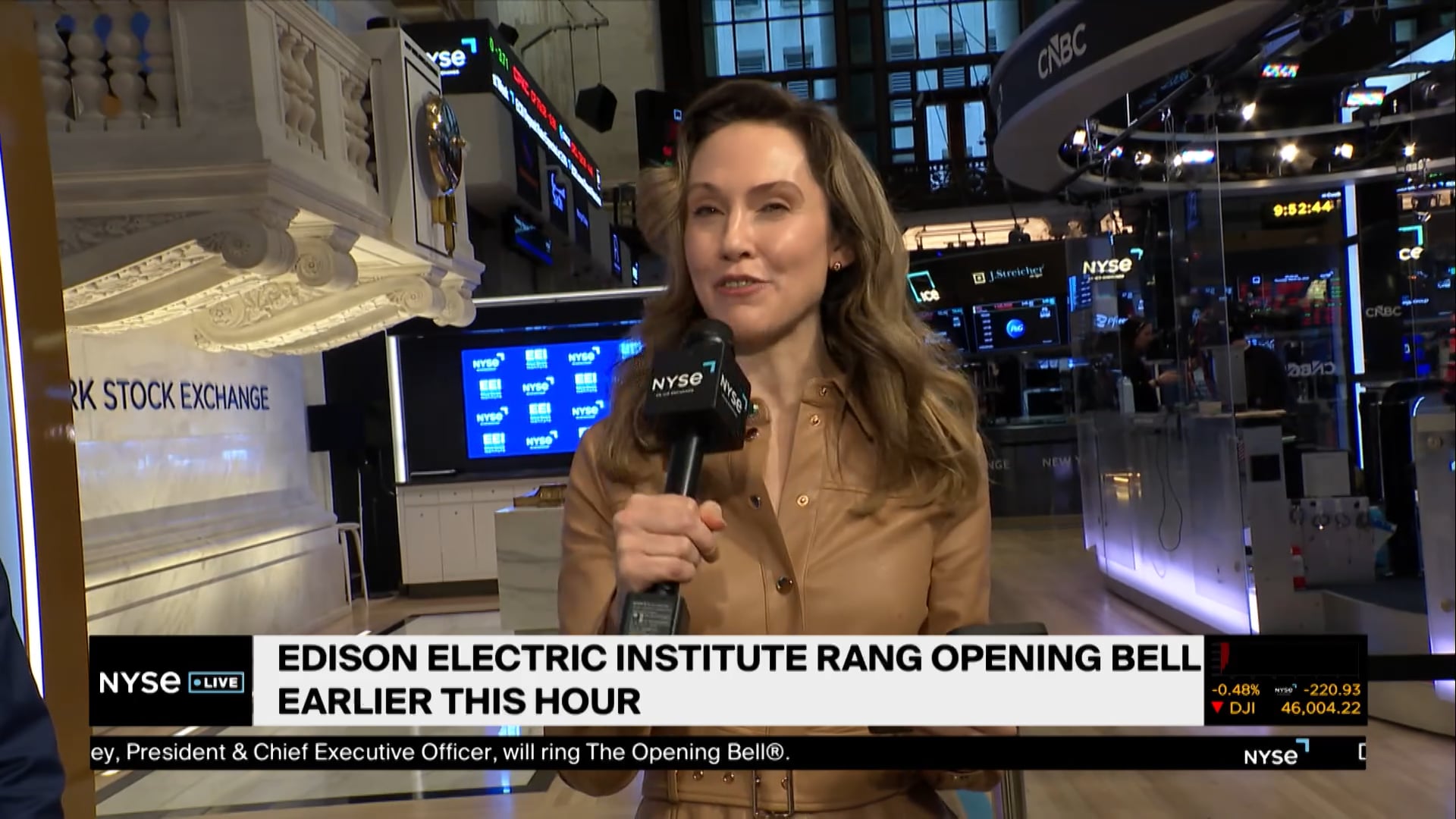 EEI CEO Drew Maloney Provides Energy Outlook for Industry after Ringing Bell