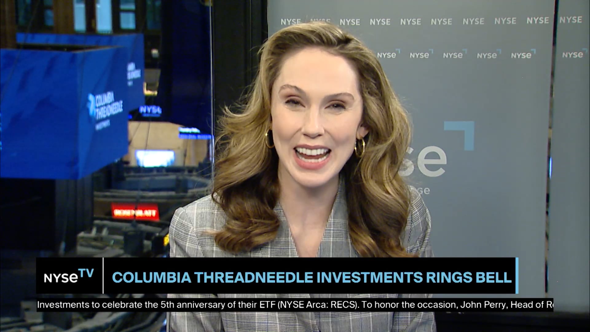 Jay McAndrew, Head of Strategic Beta Sales at Columbia Threadneedle Joins NYSE TV Live