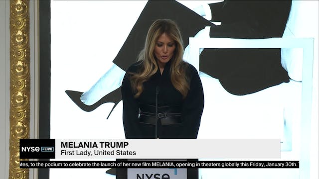 First Lady Melania Trump Delivers Rem...