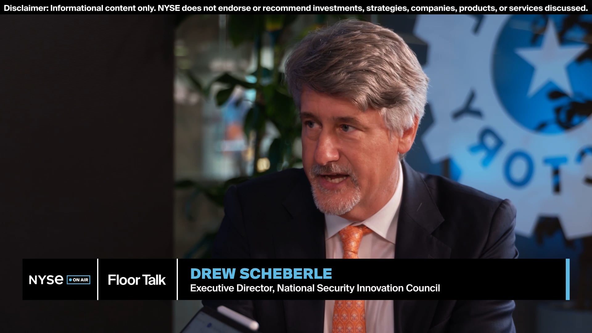 NSIC Executive Director Drew Scheberle at NightDragon Austin 2025