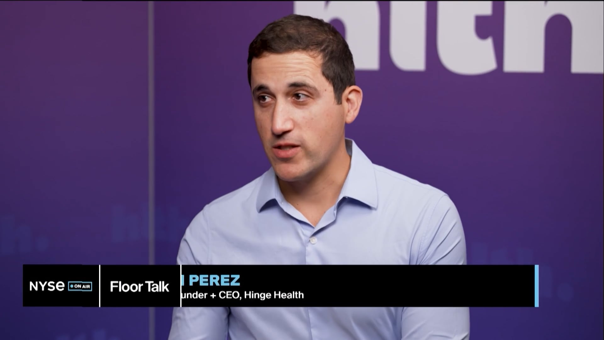 Hinge Health CEO Dan Perez Introduces Tools to Bring Automation to Healthcare