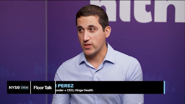 Hinge Health CEO Dan Perez Introduces...