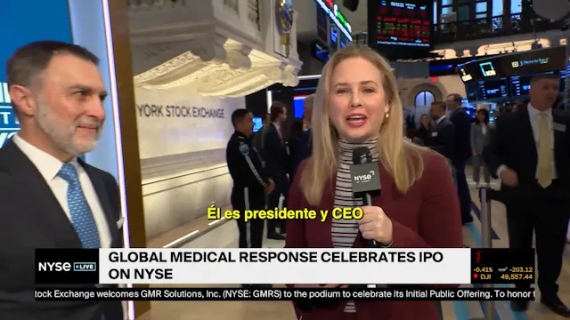El CEO de Global Medical Response exp...