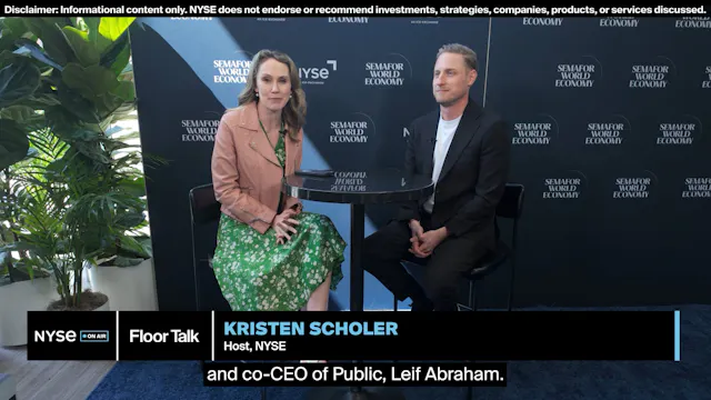 Semafor World Economy: Public CEO Lei...