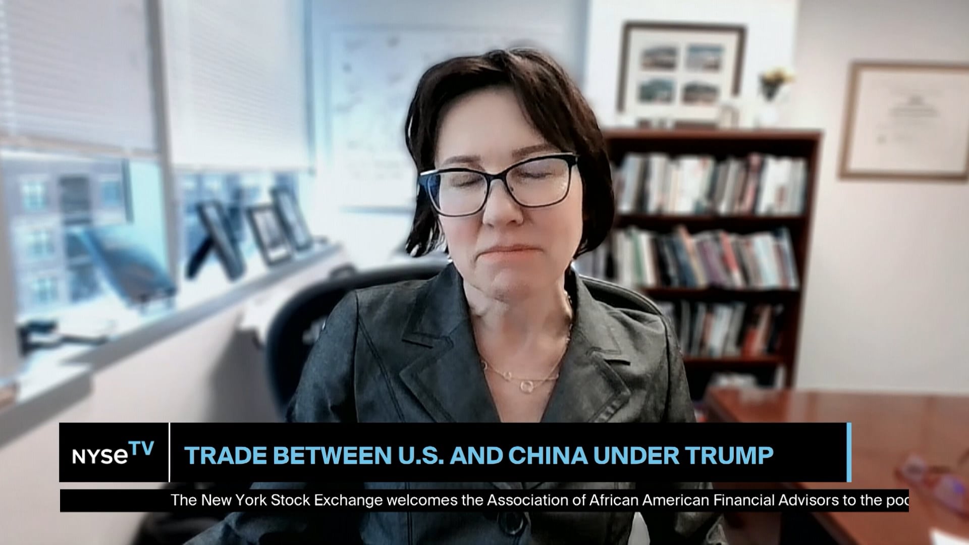 Christine McDaniel, Senior Research Fellow at Mercatus Center Joins NYSE TV Live