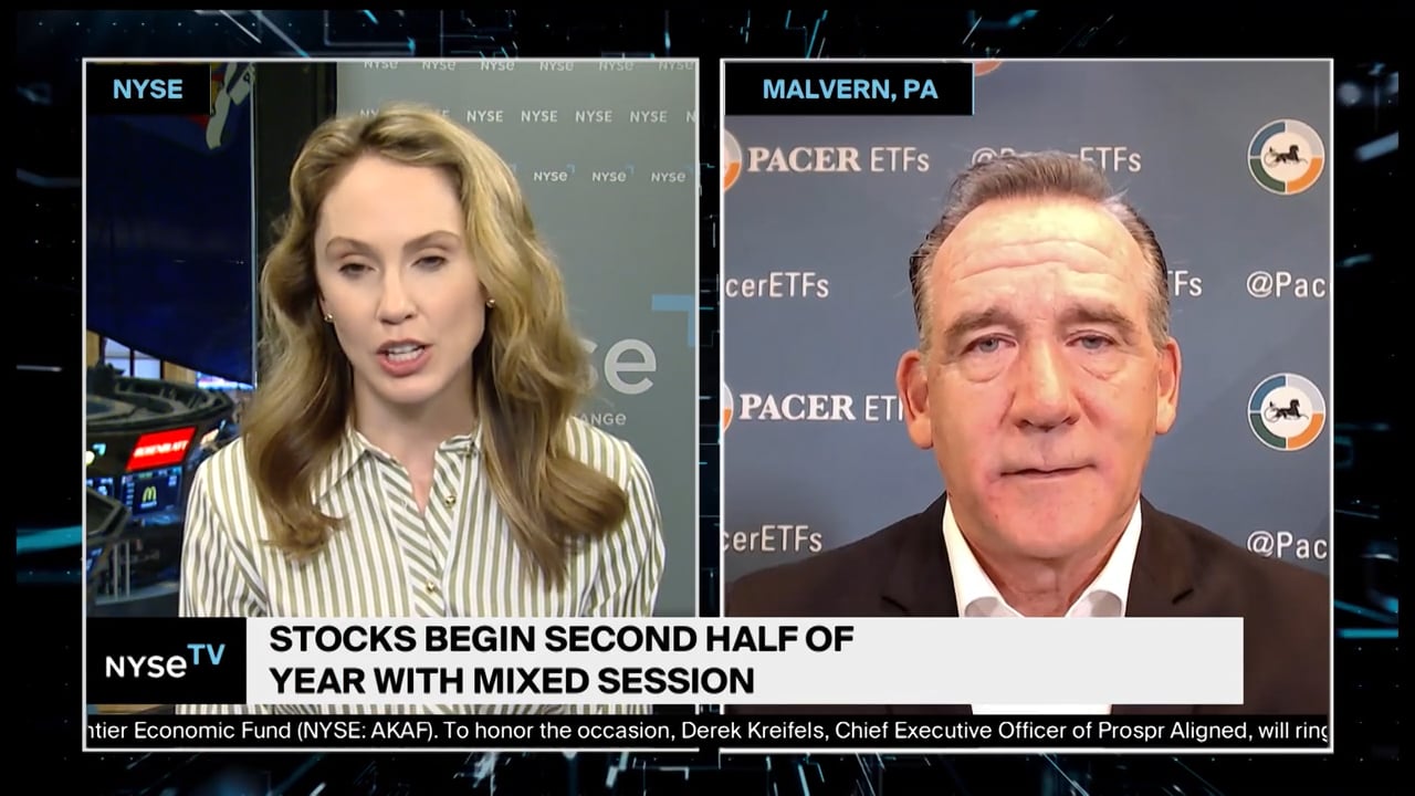 Sean O'Hara, President, Pacer ETFs Joins NYSE TV Live