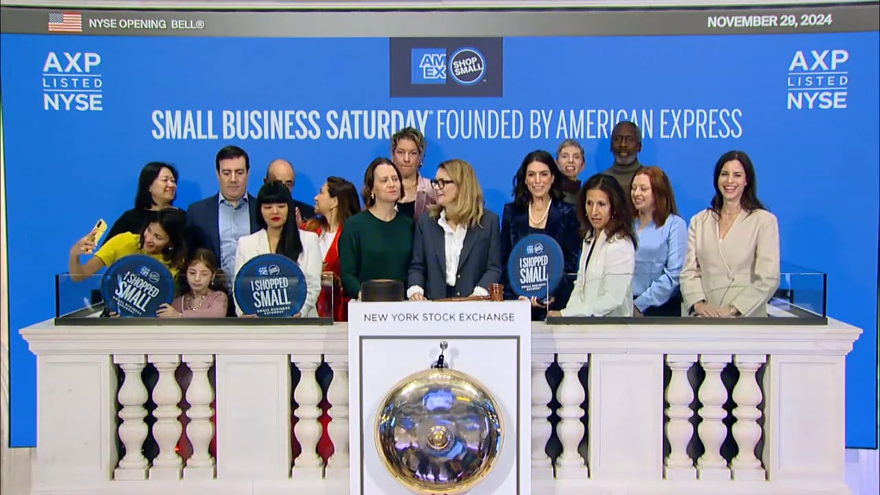 American Express (NYSE_ AXP) Rings The Opening Bell®