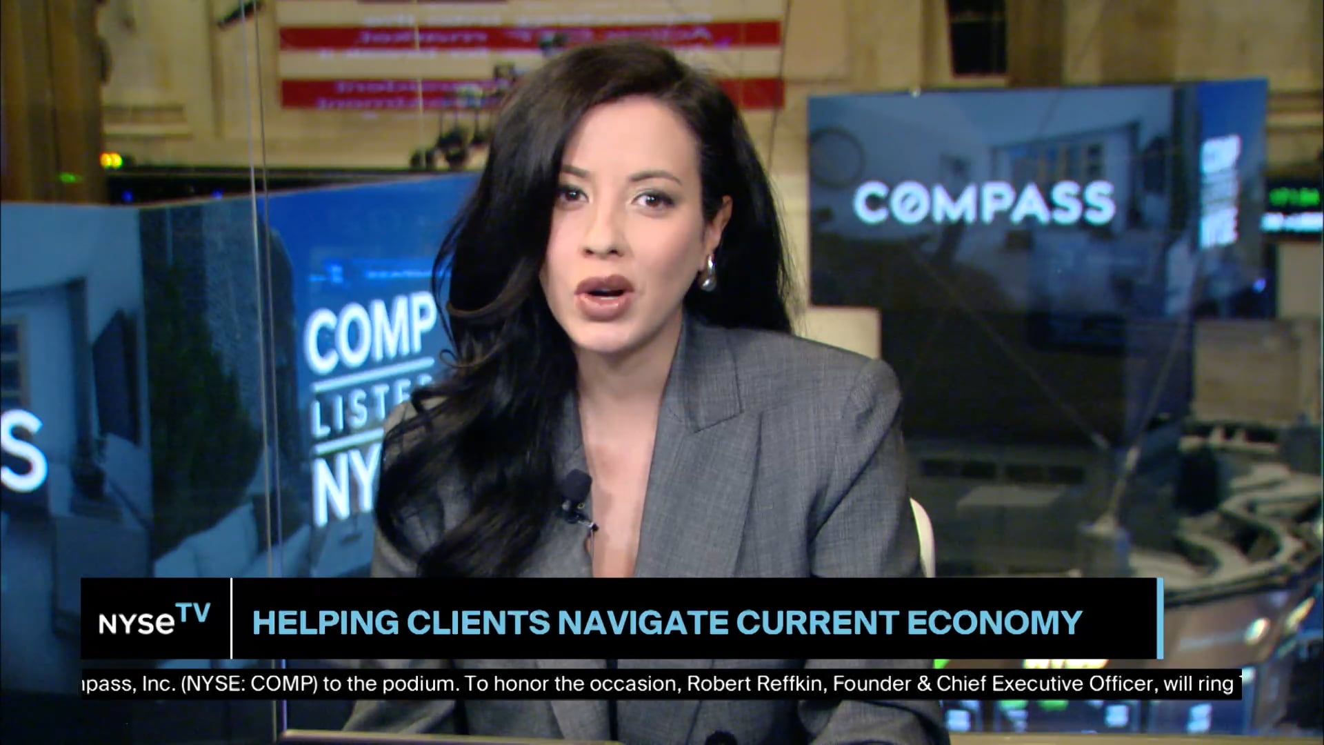 Jon Cheigh, Chief Investment Officer at Cohen & Steers Joins NYSE TV Live