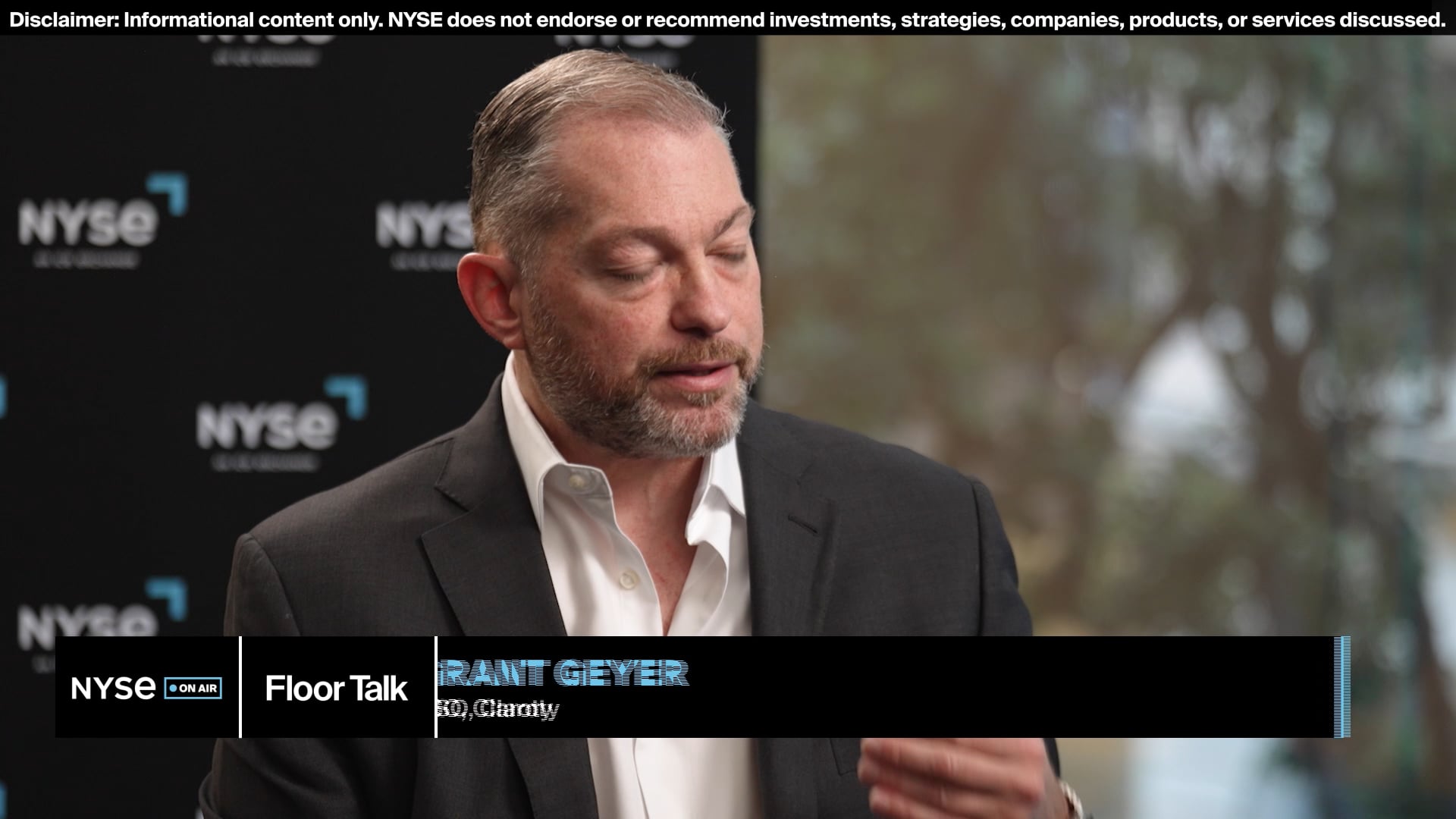 RSAC 2026: Grant Geyer, Claroty, CEO