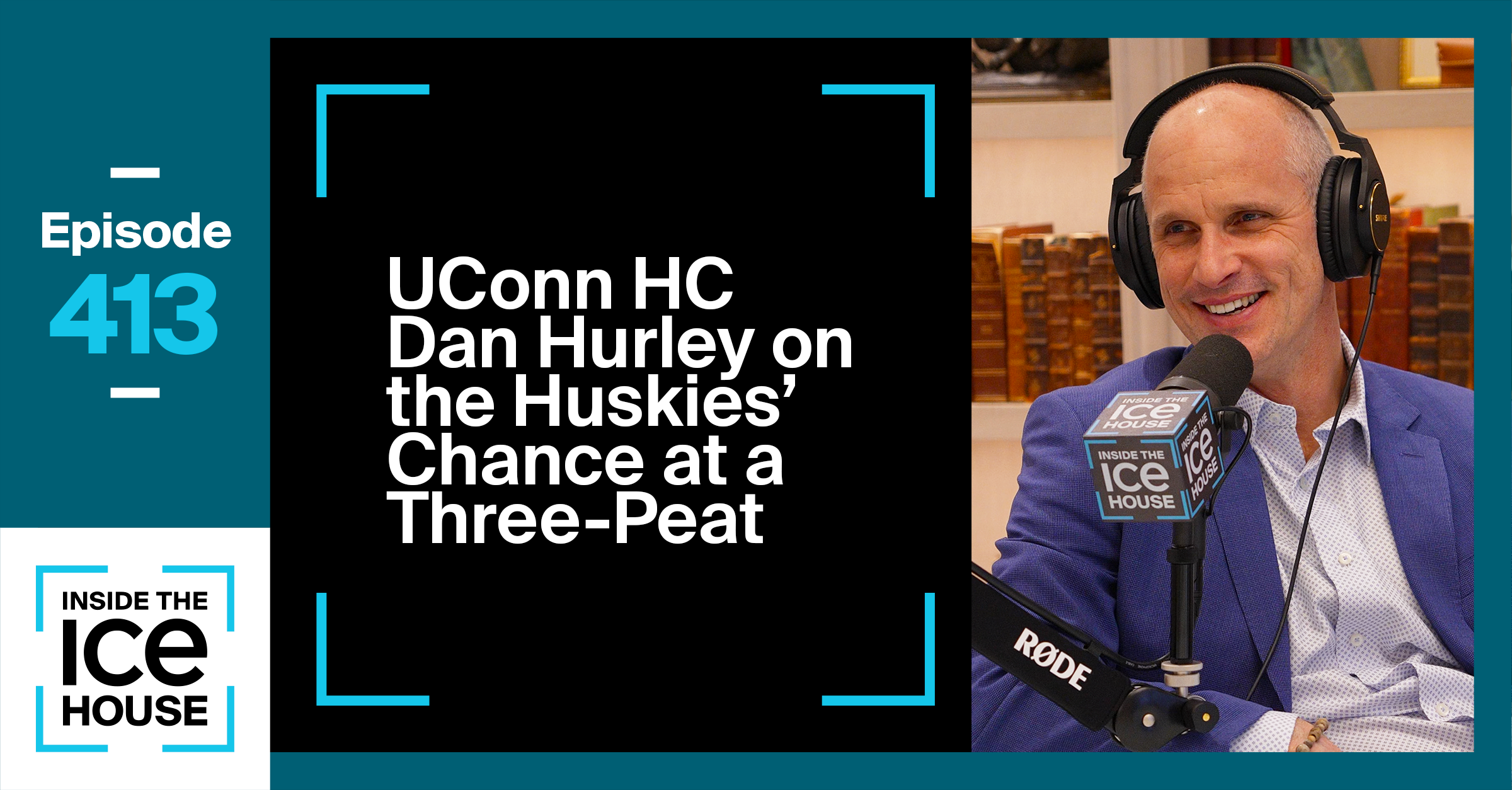 UConn Head Coach Dan Hurley on the Huskies' Chance at a Three-Peat