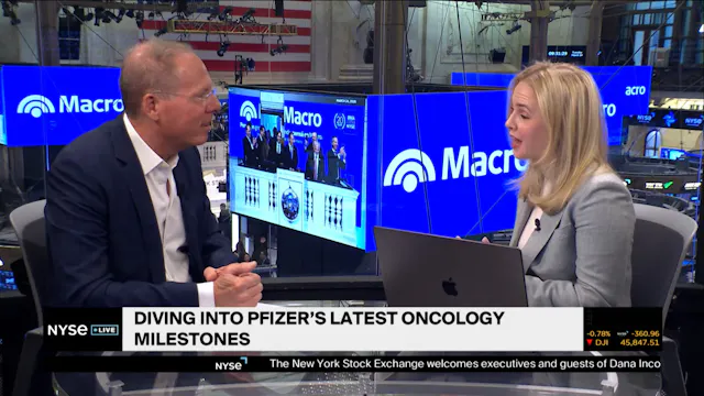 Pfizer CFO Dave Denton Highlights Fir...