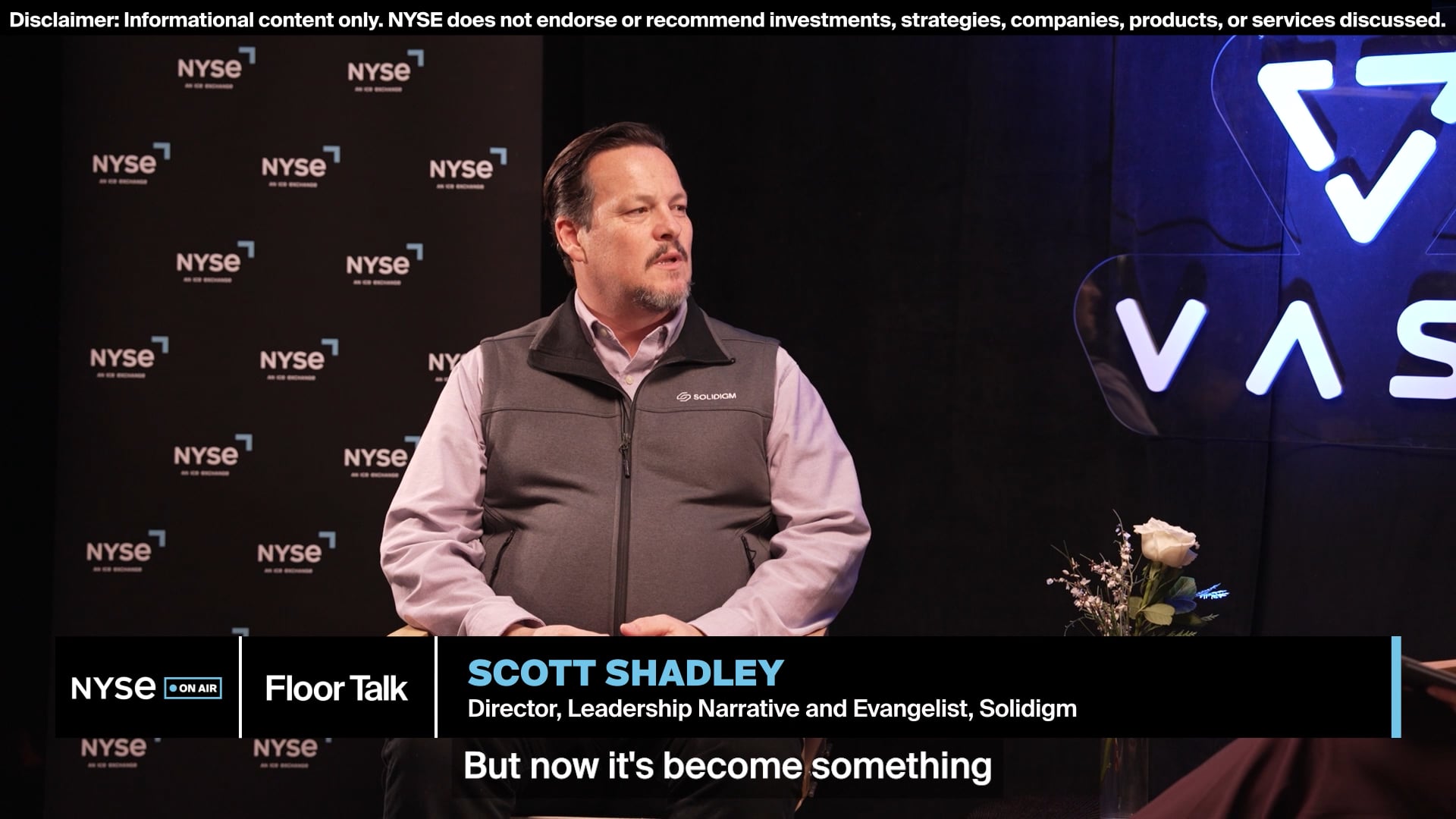 Vast Forward 2026: Solidigm 'Evangelist' Scott Shadley on His Storytelling Role