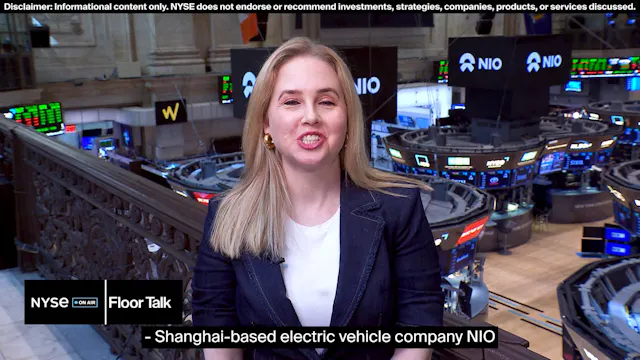 NIO CEO William Li Discusses ‘Major M...