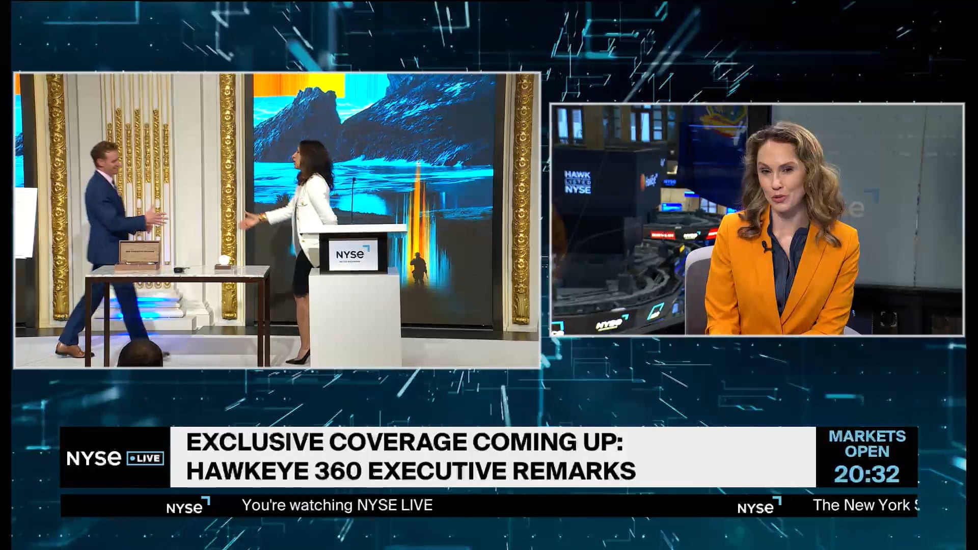 HawkEye 360 CEO John Serafini Delivers Exclusive Remarks Before NYSE Listing