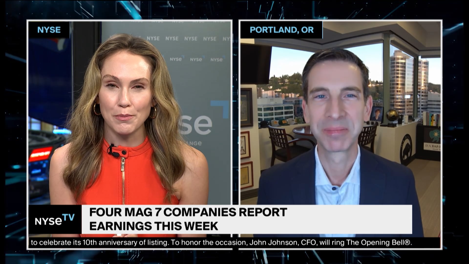 Gil Luria, Head of Technology Research at D.A. Davidson Joins NYSE TV Live