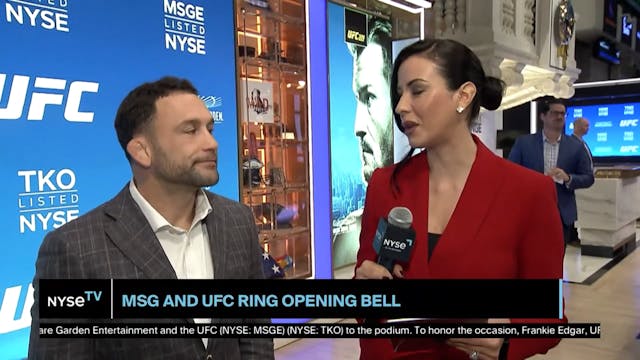 Frankie Edgar, UFC Hall of Famer Join...