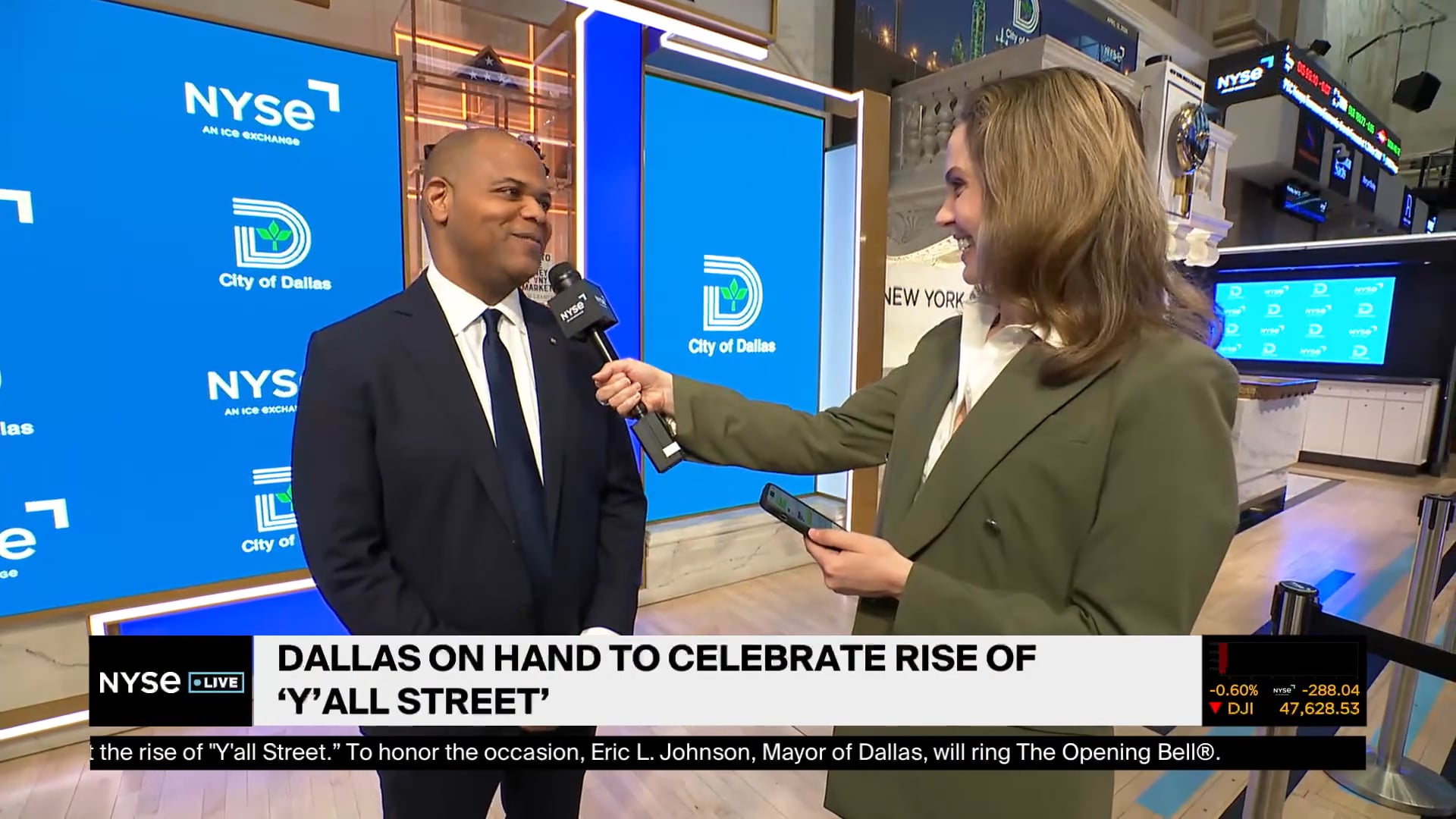 Dallas Mayor Eric Johnson on the City as Prime Business + Financial Destination