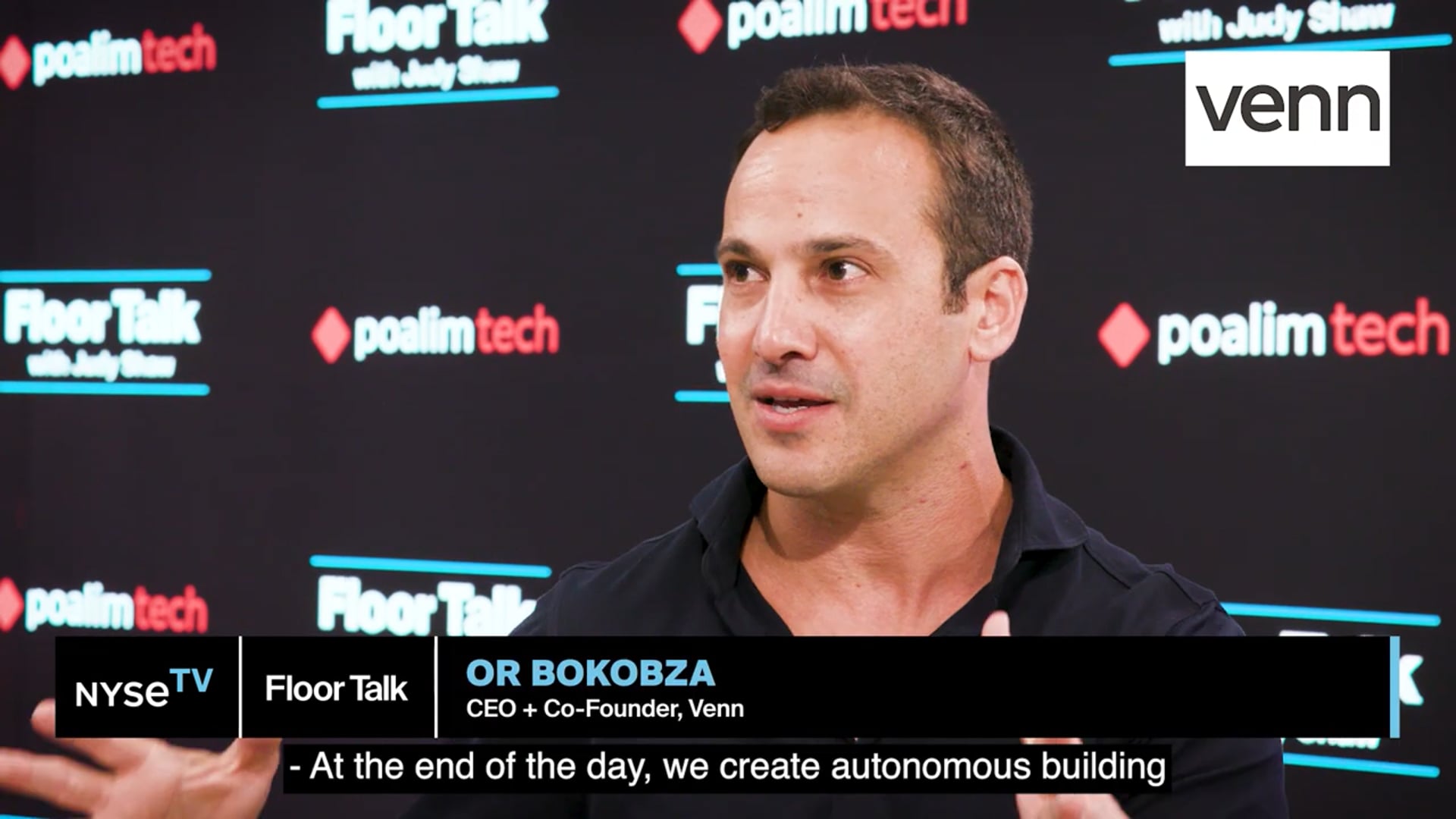 Or Bokobza, CEO & Co-Founder of Venn, joins NYSE Floor Talk