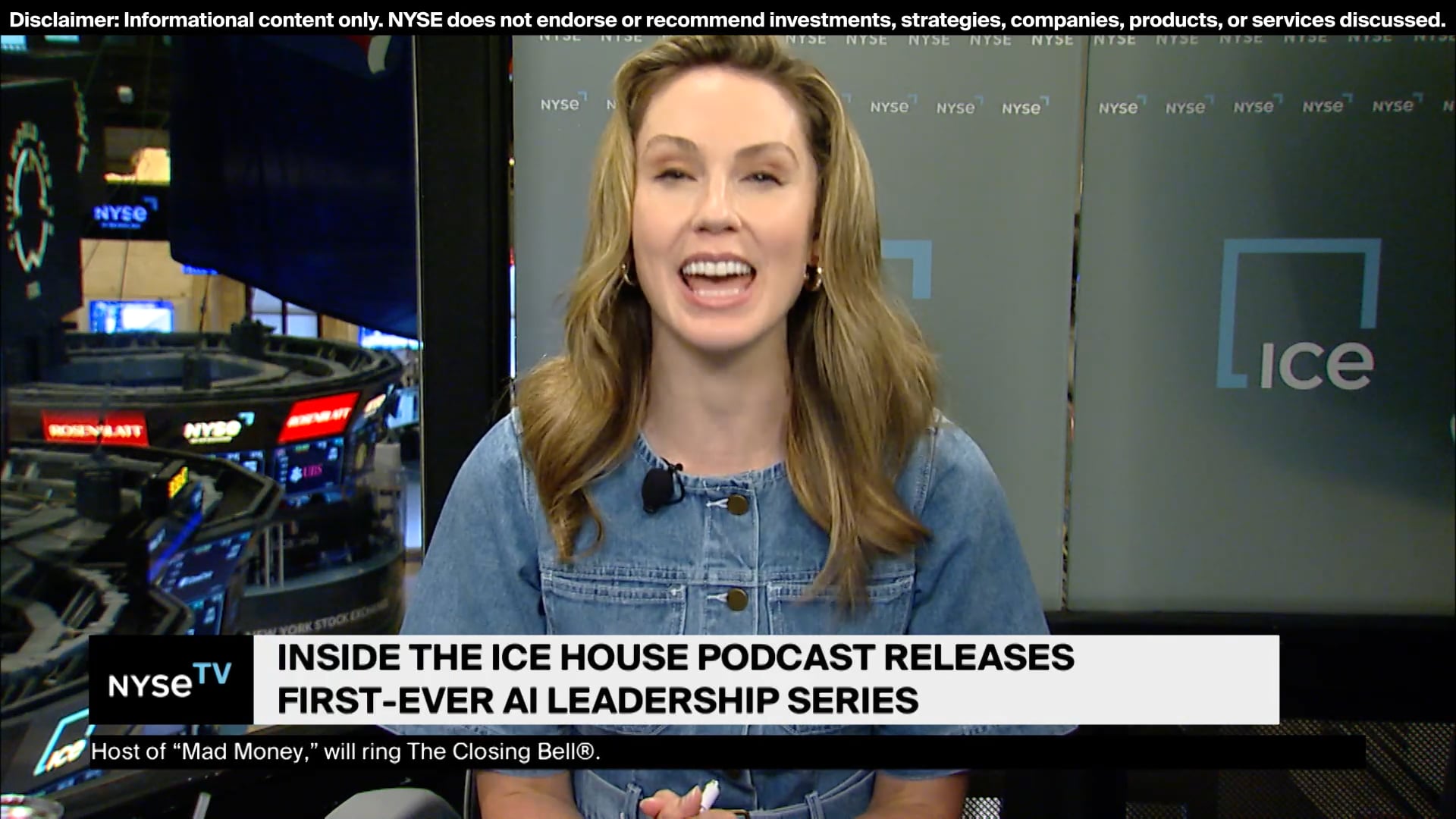 Greg Kahn,Navrina Singh, Kevin Chung Joins NYSE TV Live