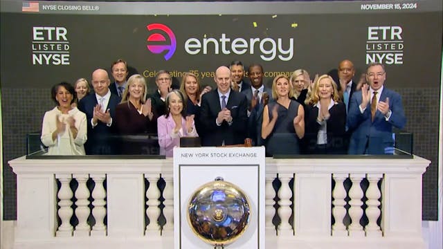 Entergy (NYSE_ ETR) Rings The Closing...