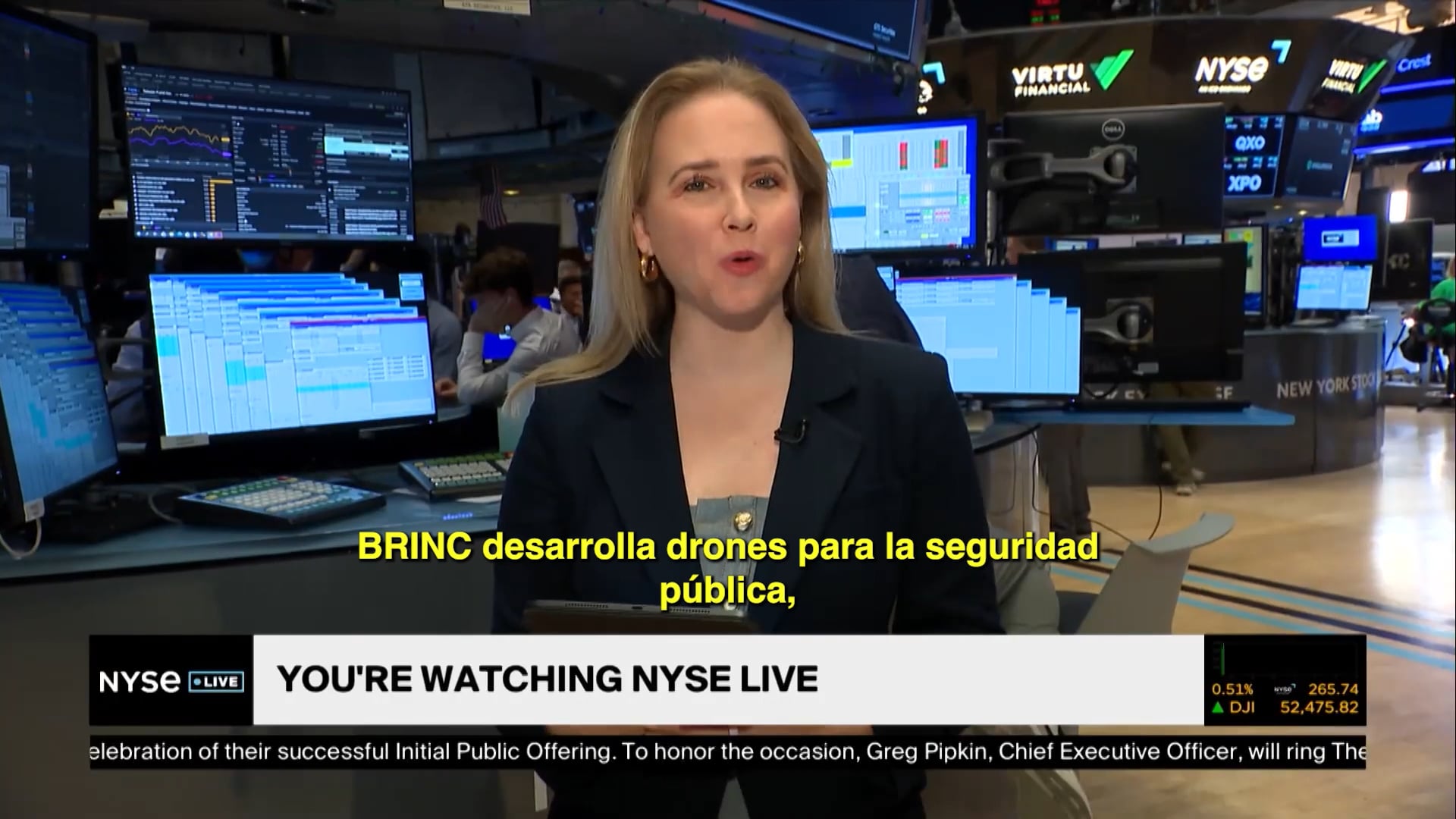 El CEO de BRINC explica cómo la empresa utilizará 125 millones de dólares