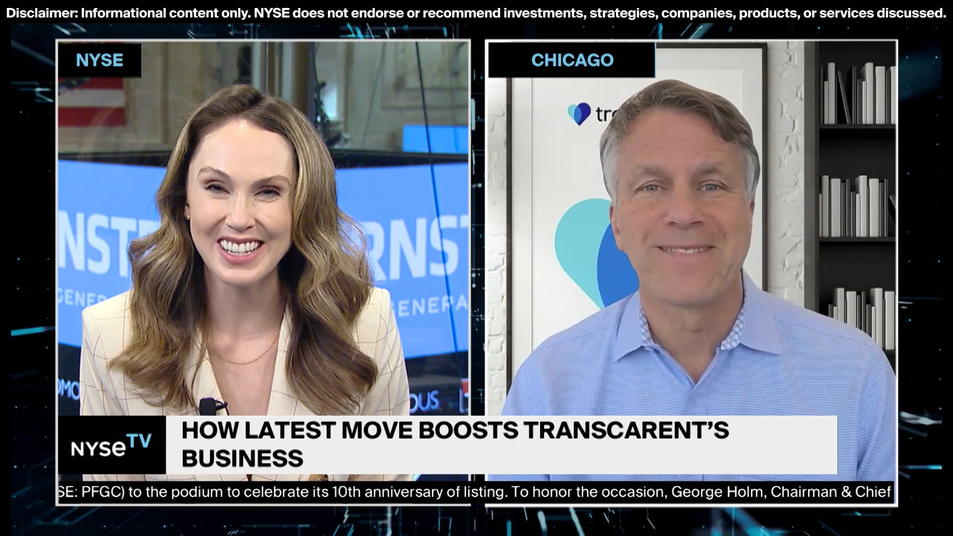Glen Tullman, Chief Executive Officer, Transcarent Joins NYSE TV Live