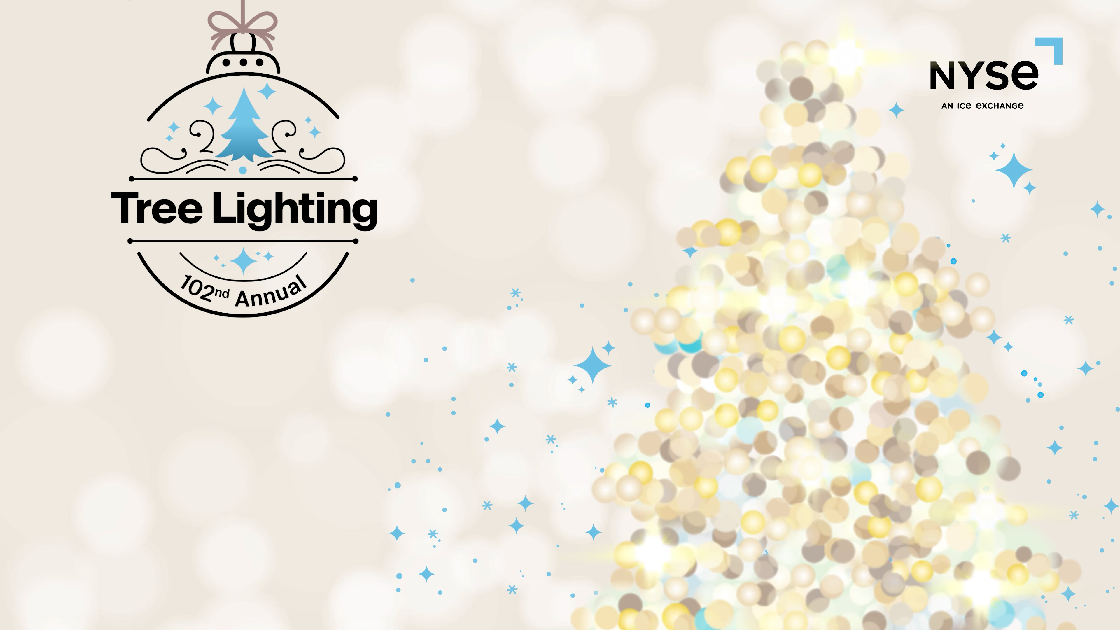 NYSE Live: Three-Hour Special Coverage of the NYSE's 102nd Annual Tree Lighting Ceremony - 12/04/2025, 23:45:11