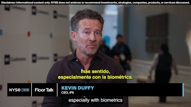 El CEO de iFit, Kevin Duffy, aborda i...