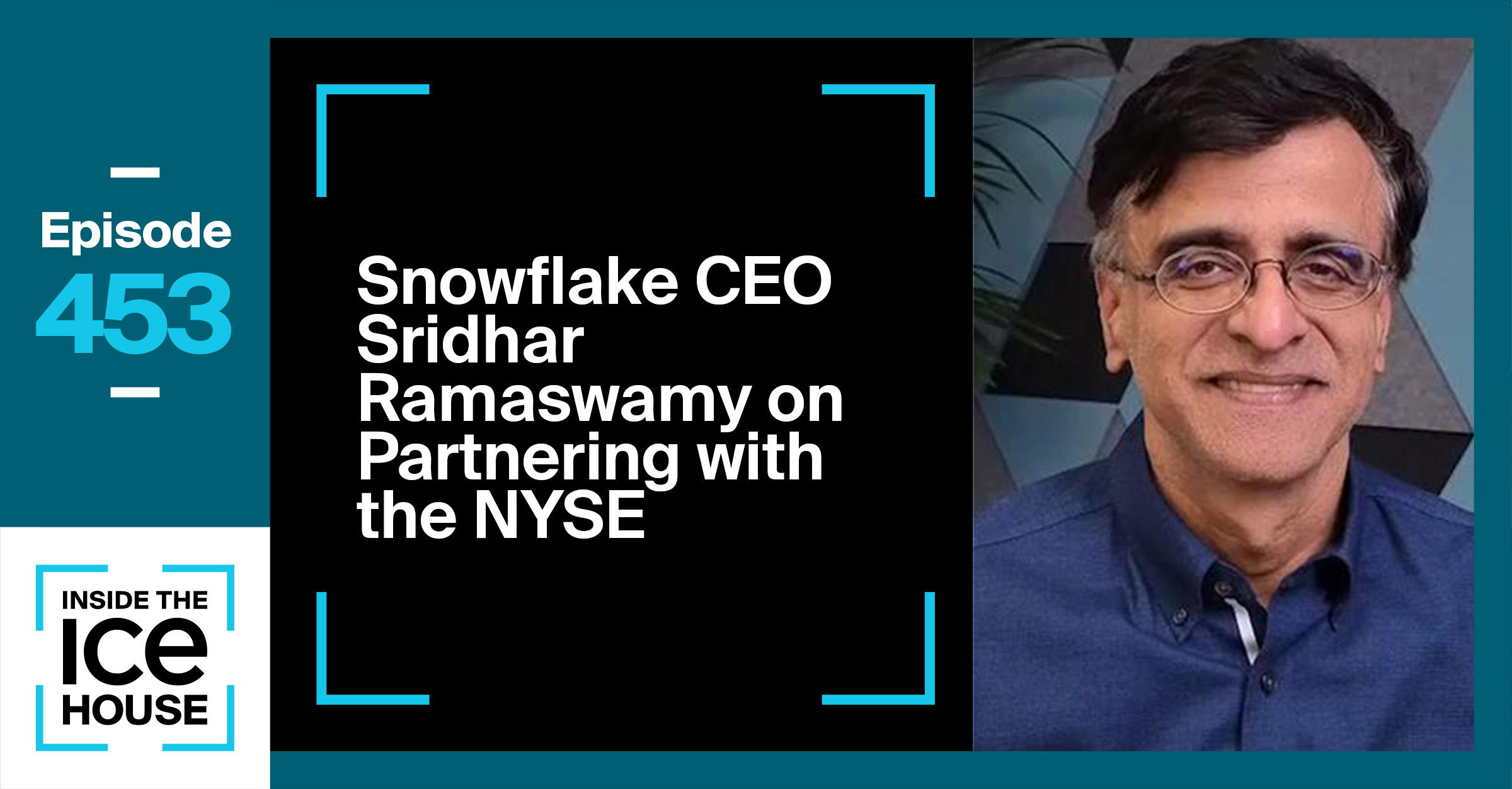 Snowflake CEO Sridhar Ramaswamy on Partnering with the NYSE