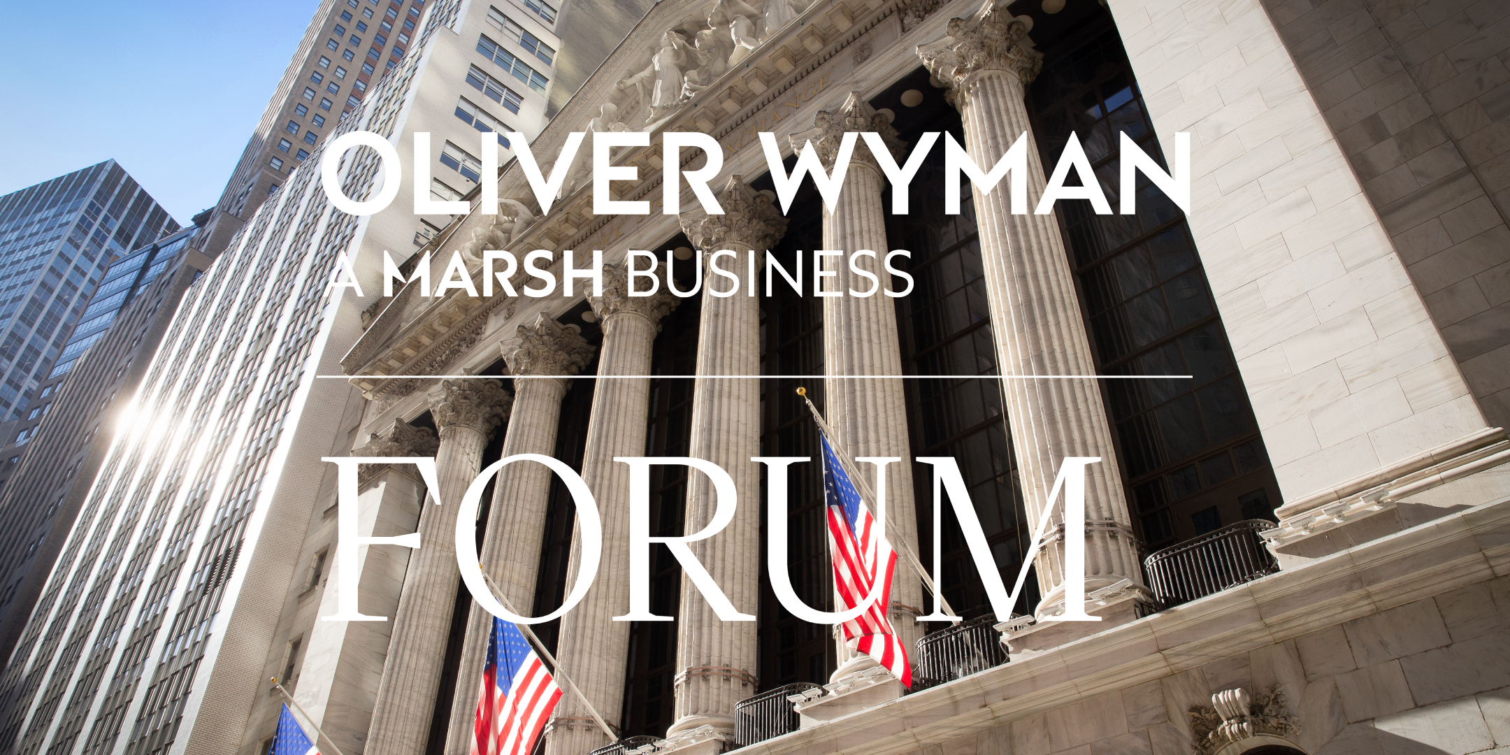 Today on NYSE Live | Oliver Wyman Forum Rings Bell After Release of CEO Agenda - 04/09/2026, 14:00:16