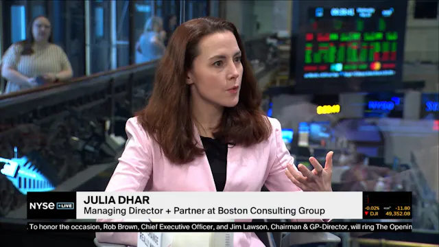 BCG Managing Director Julia Dhar on H...