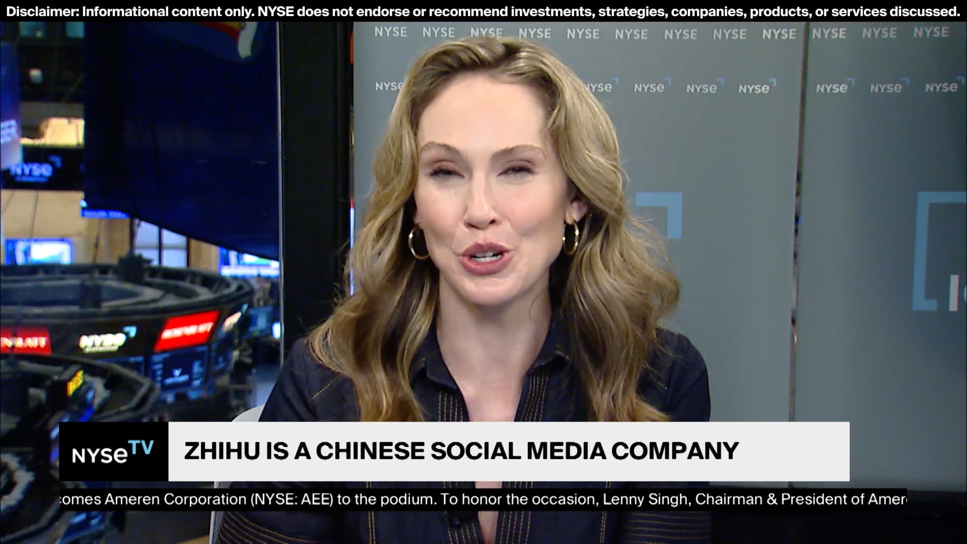 Han Wang, CFO at Zhihu Joins Live on NYSE TV
