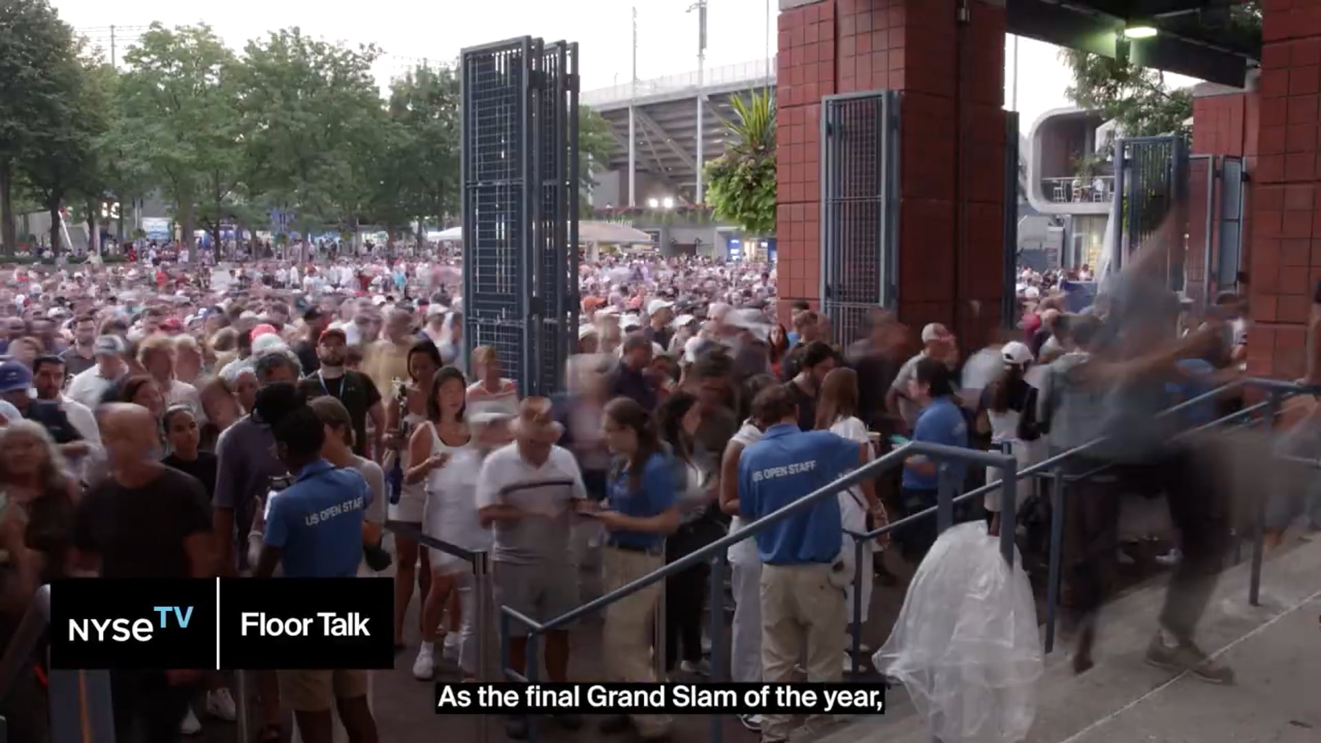 NYSE Floor Talk explores what makes the US Open a Grand Slam experience
