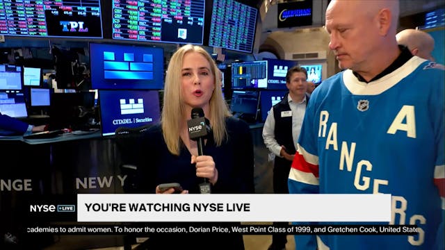 New York Rangers Celebrate Start of C...