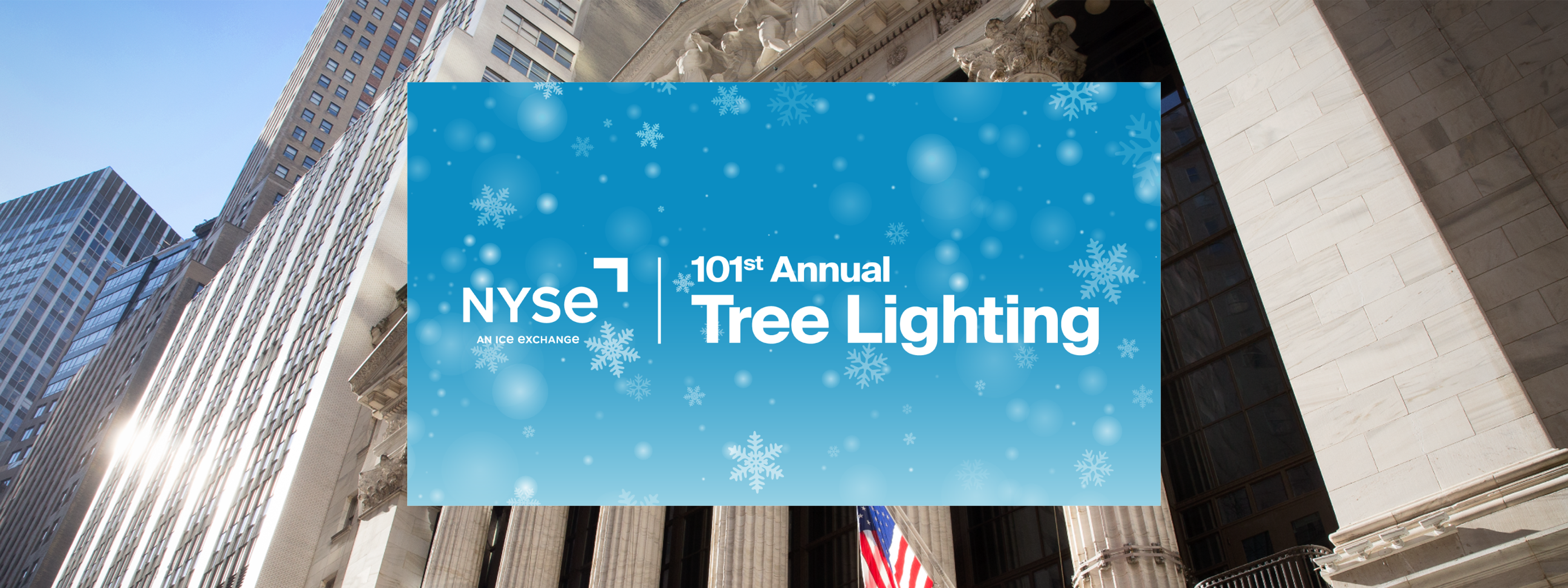 The New York Stock Exchange Celebrates The NYSE Holiday Tree Lighting
