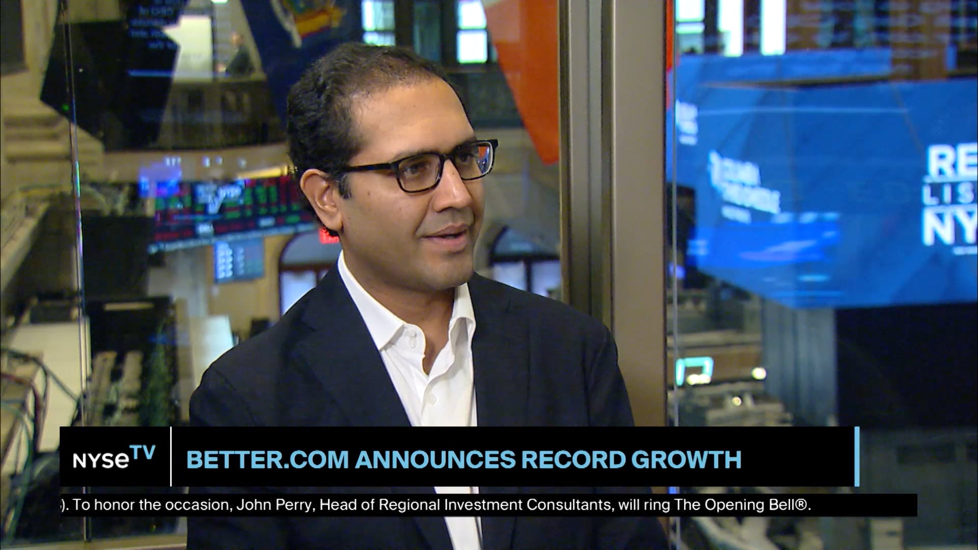 Vishal Garg, CEO at Better.com Joins NYSE TV Live