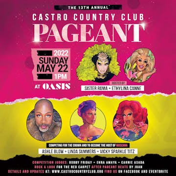 13th Annual Castro Country Club Pageant 5/22/22