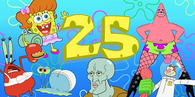 Princess: Spongebob 25yr Bikini Party