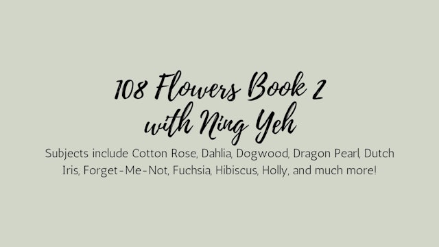 108 Flowers - Book 2