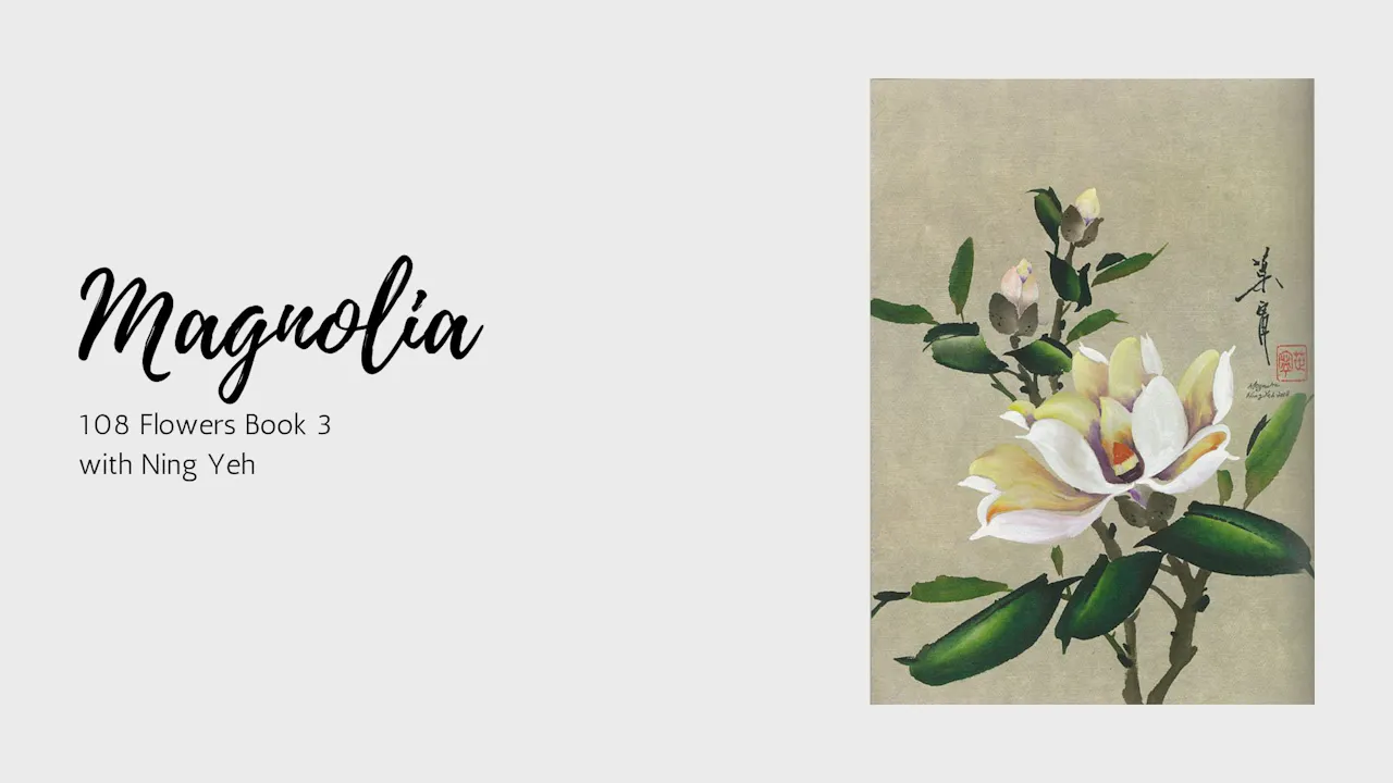 Magnolia - 108 Flowers - Book 3 - OASLife