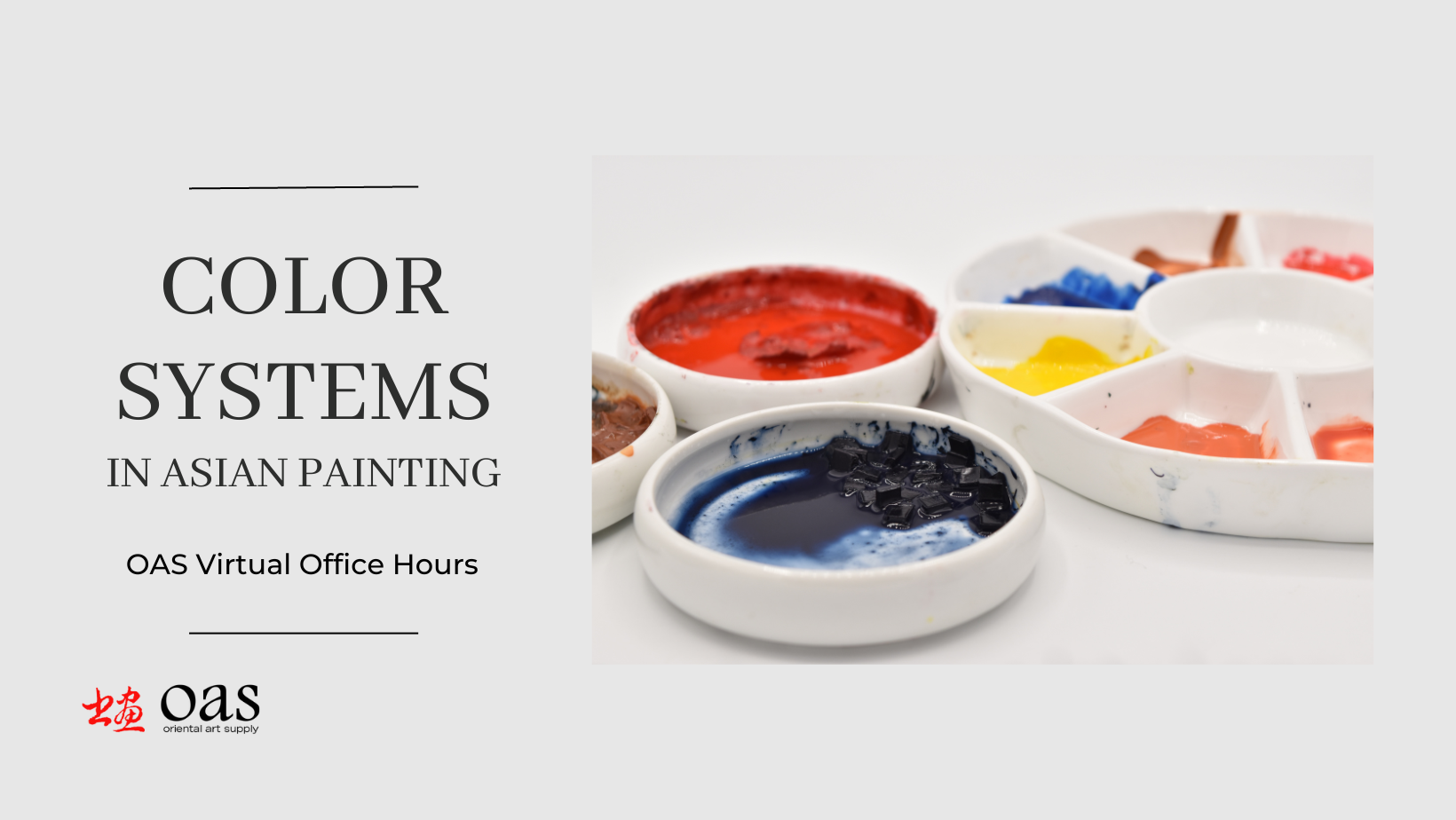 Virtual Office Hours: Color Systems in Chinese Brush Painting