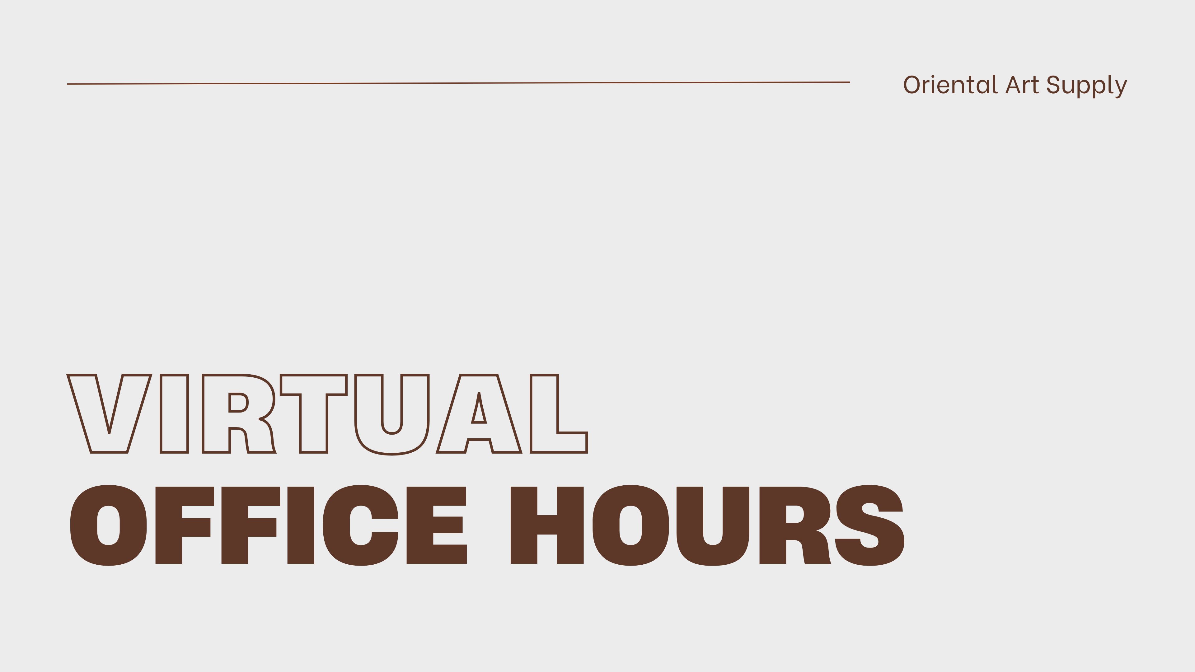 Virtual Office Hours