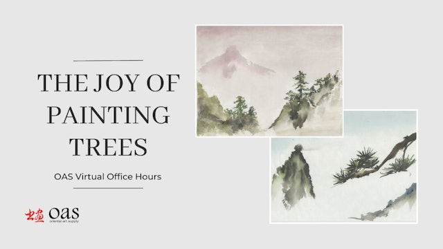 Virtual Office Hours: The Joy of Painting Trees