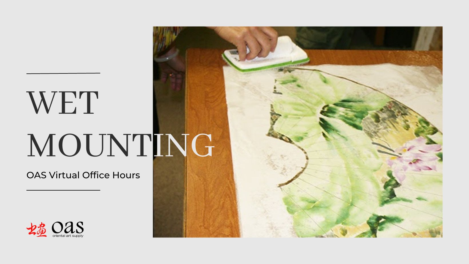 Virtual Office Hours: Wet Mounting