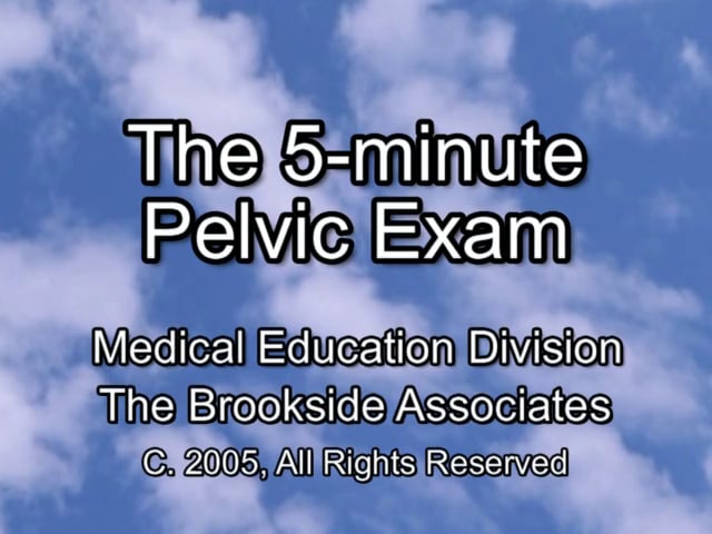 5 Minute Pelvic Exam Trailer