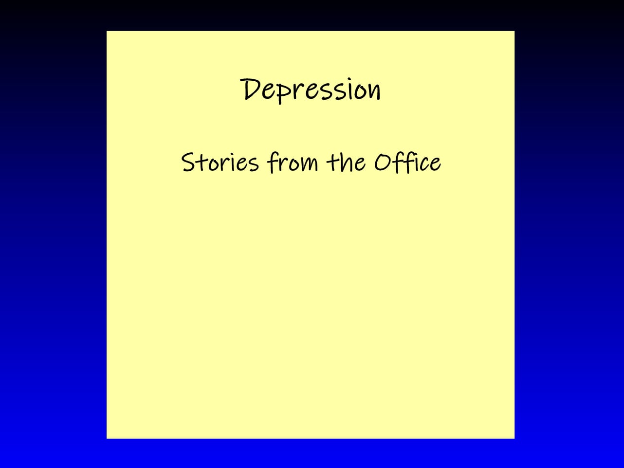 Depression